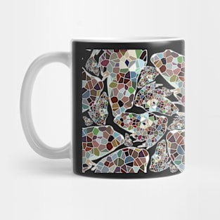 Geometric frog mix Mug